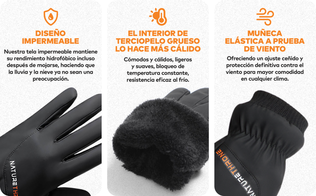 Guantes para Senderismo, Guantes para Ciclismo, Guantes de Esquí, Escalada, Guantes de Montañismo